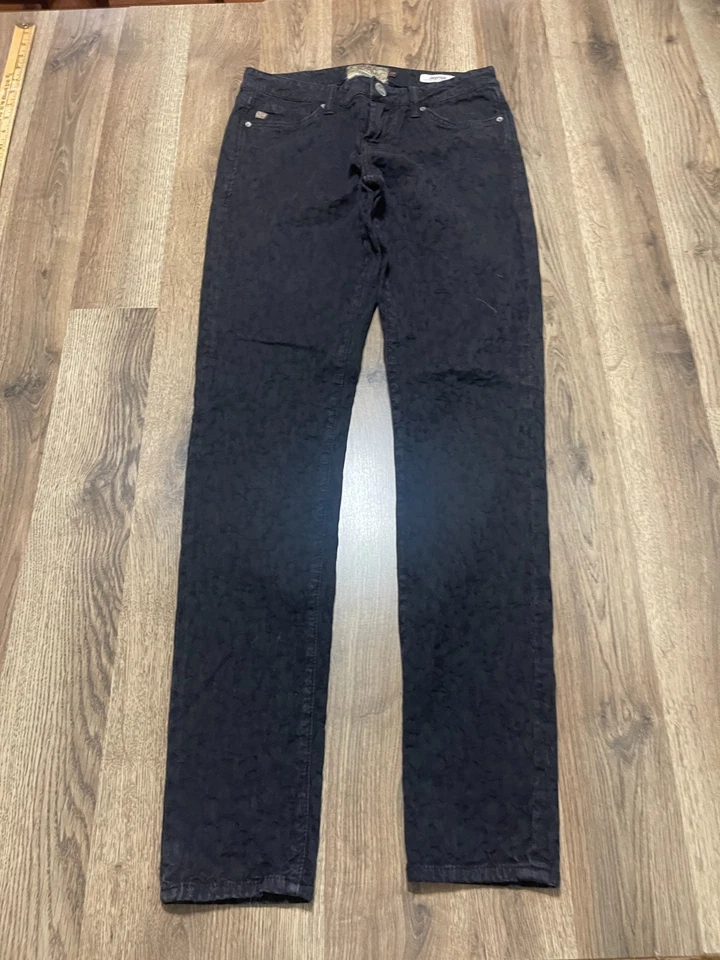 Dear John Jeans, Women's Size 27, Black, Denim, Joyrich, Comfort Skinny Textured - Image 1 of 4