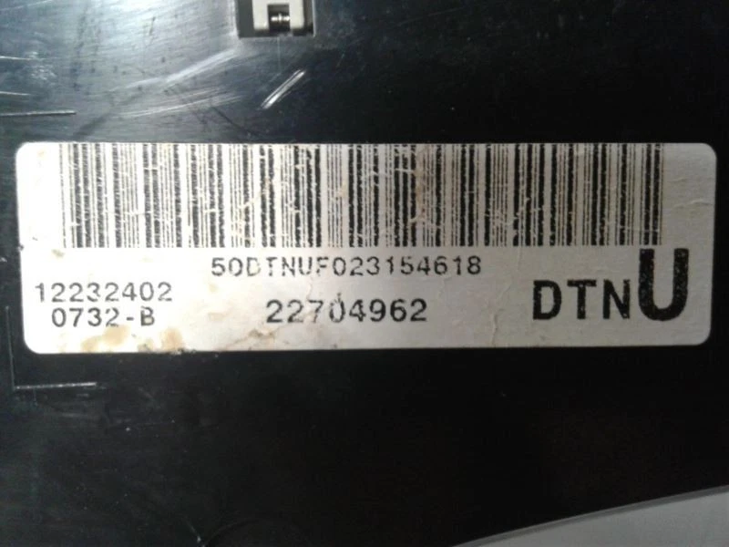 Cuadro de instrumentos velocímetro 03 2003 Pontiac Grand Am 86 k millas 22704962 Foto 1 de 4