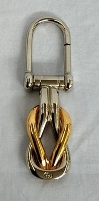 Gucci Silver Gold Keychain - Image 1 of 4