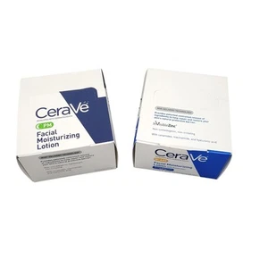 CeraVe AM + PM Feuchtigkeitslotion für das Gesicht 0,17 Oz. Reise Mini Box 30 Tuben insgesamt - Bild 1 von 2