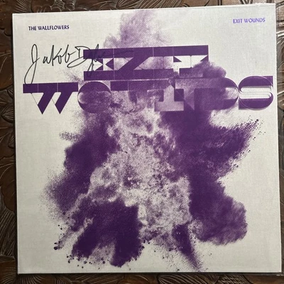 The Wallflowers - Exit Wounds (Autographed New West Excl. Grey/Purple Vinyl LP) - Image 1 of 3