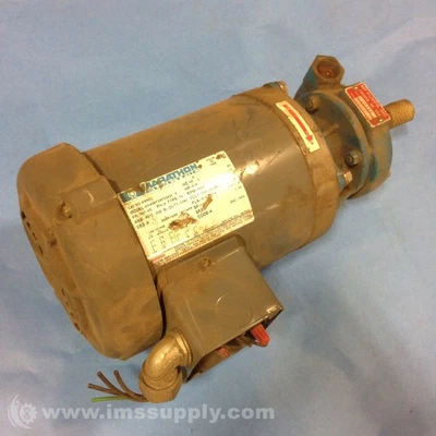 Marathon Electric D392 Industrial Motor 3/4HP 3450 RPM 60HZ USIP - Image 1 of 4