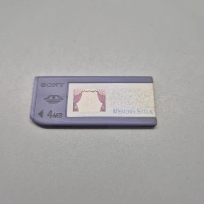 Sony Memory Stick 4MB - Image 1 of 2