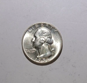 1956 D Washington Quarter FDC - Foto 1 di 2