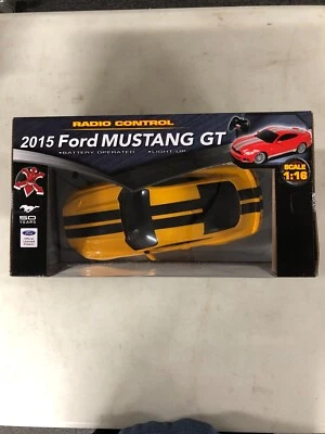 Radio Control RC 2015 Ford Mustang GT 1:16 Choose Red or Yellow New in Box - Image 1 of 4