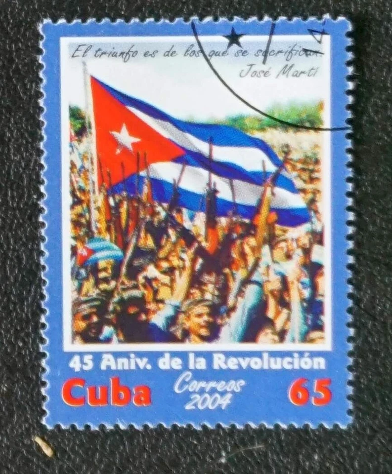 sCUBA Sc# 4361  ANNIVERSARY OF THE REVOLUTION  2004  used cto - Image 1 of 1