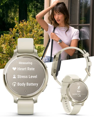 Умные часы женские Garmin Lily 2 Active - 38 мм маленькие и стильные с GPS наручные часы - Изображение 1 из 4