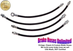 BRAKE HOSE SET Oldsmobile 88, Super 88, Oldsmobile 98 - 1956 - with Power Brakes - Picture 1 of 2