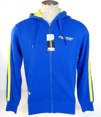 Polo Sport Ralph Lauren Azul Cremallera Frontal Chaqueta con Capucha Sudadera con Capucha Para Hombre Nueva con Etiquetas Foto 1 de 4