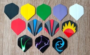 Standard darts flights - 12 patterns - Picture 1 of 25