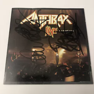 ANTHRAX Live The Island Years (CD 1994 Island Records) Signed signiert autograph - Bild 1 von 4