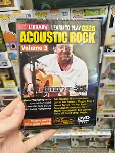 LEARN TO PLAY EASY ACOUSTIC ROCK 3 Lick Library DVD - FREEPOST - Picture 1 of 3