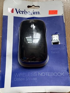VERBATIM 99765 Wireless Notebook Optical Mouse Matte Black. Condition New. - Picture 1 of 2