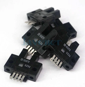 5 PIEZAS 5MM DC5~24V 100mA Interruptor Óptico Ranudado EE-SX670 Sensor Fotoeléctrico NPN - Imagen 1 de 5
