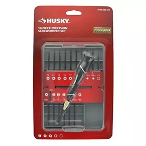 Husky Pocket-Sized Precision Screwdriver Set w/ Carrying Case (18 Pieces) 63518H - Picture 1 of 2