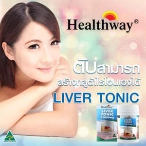 Healthway Liver Tonic Milk Thristle Restore Damage Nourishing Liver 30/100 caps - Picture 1 of 9