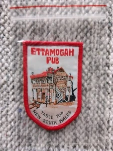 Ettamogah Pub Table Top NSW Cloth Patch/Badge Vintage Australia #4 - Picture 1 of 2
