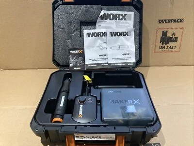 WORX WX739 MAKERX 20V Rotary Tool with Hub, Carry Case & 30pc Accessories - Image 1 of 4