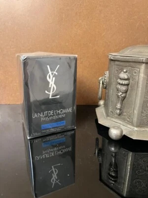 YSL La Nuit De L'Homme BLEU ELECTRIQUE EDT 100 ml 3.4 oz BNIB DISCONTINUED RARE! - Image 1 of 4