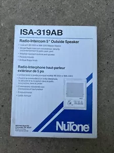 NIB Nutone ISA-319 Outdoor Patio Intercom Speaker IM3303 IMA3303 IM-3003 IS-319 - Picture 1 of 2