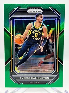 TYRESE HALIBURTON 2022-23 Panini Prizm Basketball #93 GREEN PRIZM - Picture 1 of 2