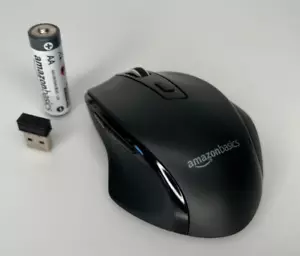 Amazon Basics Ergonomische Kabellose Maus - Bild 1 von 2