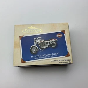 Hallmark Keepsake Harley Davidson 1971 FX-1200 Super Glide Ornament 2002 NIB - Picture 1 of 5