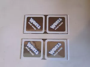 WORKS PERFORMANCE SHOCK DECALS . Extremely Rare NOS DECALS - Picture 1 of 5