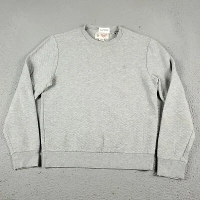 Penguin Munsingwear 毛衣男式小号灰色休闲套衫运动衫 * — 第 1/4 张图片