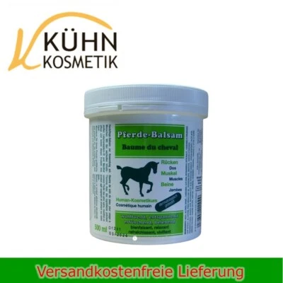 DR. SACHERS Pferdebalsam Pferde Massage Balsam Gel Salbe Latschenkiefer-Öl Kühn Kosmetik