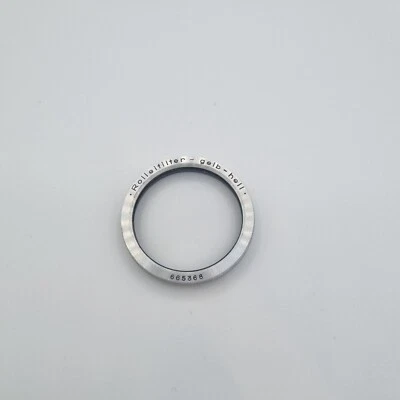 Franke & Heidecke Rolleifilter gelb hell softener lens vintage bayonet #270 - Image 1 of 3