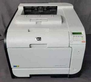HP LaserJet Pro 400 COLOR M451nw Workgroup Laser Printer LOW INK - Picture 1 of 6