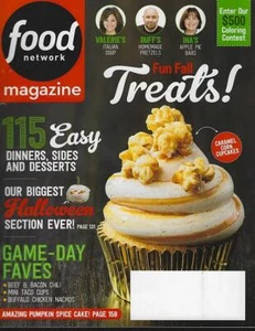 Food Network Magazine October 2017 Fun Fall Treats Tailgating Oktoberfest Soup - Picture 1 of 1