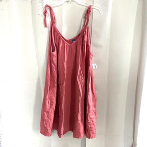 Old Navy Women Dress Large Gauze Cotton Beach Coastal Cowgirl Boho Western 18451 - Picture 1 of 9