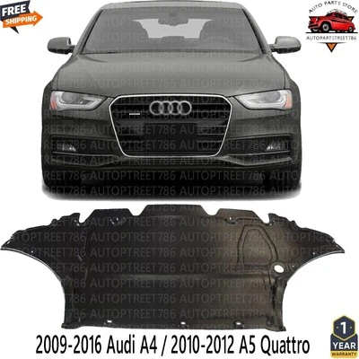 Engine Splash Shield Under Cover For 2009-2016 Audi A4 / 2010-2012 A5 Quattro - Imagem 1 de 4