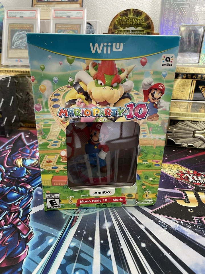 MARIO PARTY 10 + MARIO AMIIBO КОМПЛЕКТ NNINTENDO WII U ЗАПЕЧАТАННЫЙ НОВЫЙ - Изображение 1 из 4