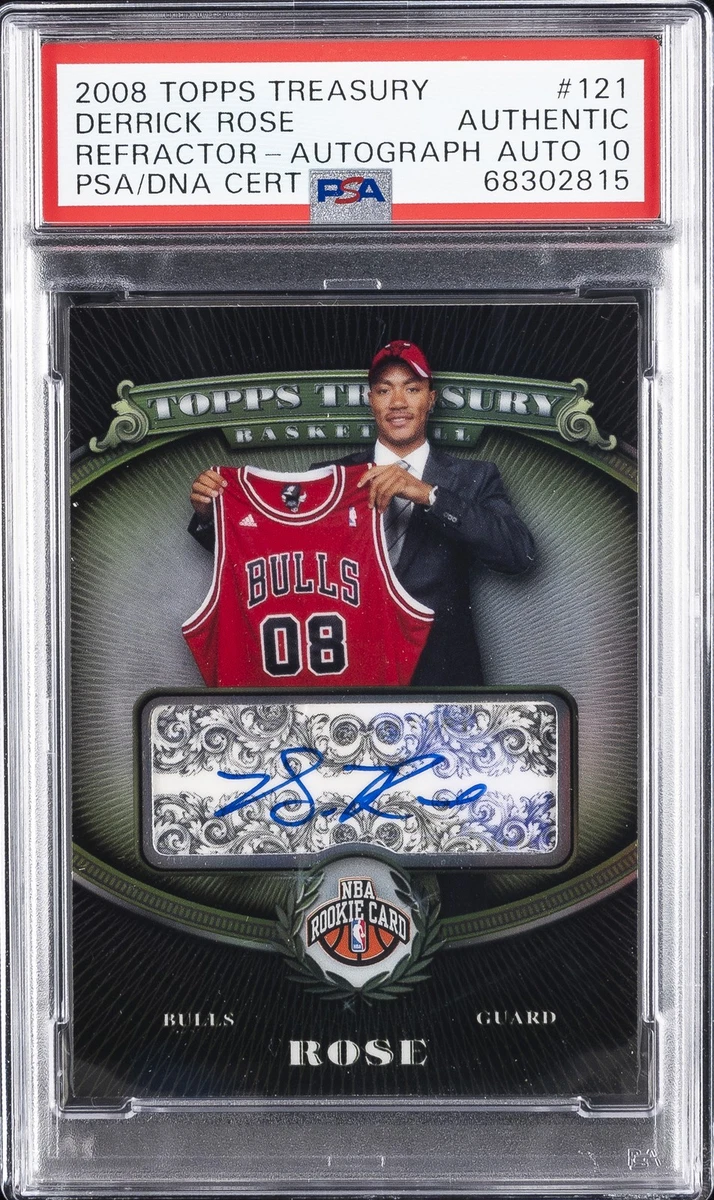 デリックローズ 2008 topps rc Bronze Refractor デリックローズ 2008