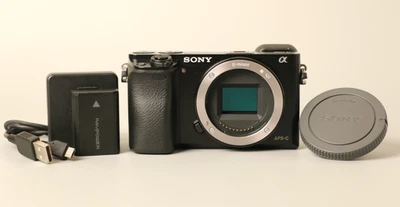 Sony Alpha a6000 ILCE-6000 24.3MP Digital Camera Body + Battery English OK - Image 1 of 4