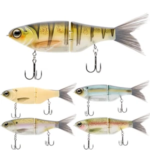 Spro KGB Chad Shad 180 esca da nuoto aliante luccio muschiato jerkbait alta qualità USA  - Foto 1 di 6