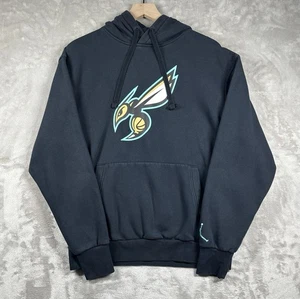 Charlotte Hornets NBA Basketball Jordan Pullover Hoodie Herren Medium schwarz Tasche - Bild 1 von 7
