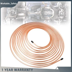 Brake Line Tubing Kit 25 ft 1/4" OD Transmission System W/o Fittings - Picture 1 of 9