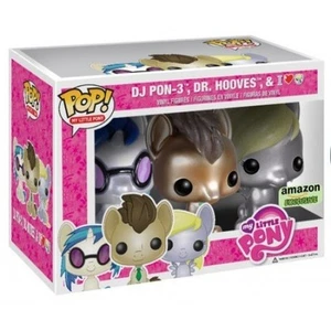 Funko POP My Little Pony DJ PON-3, Dr. Hooves & Derpy Hooves 3-Pack (damaged box - Picture 1 of 2