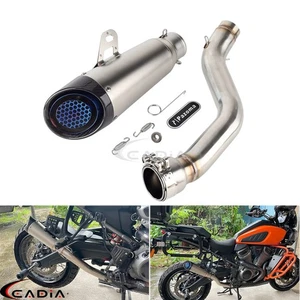 For Harley PAN AMERICA RA1250 RA1250S Exhaust System Muffler Silencer Link Pipe - Picture 1 of 12