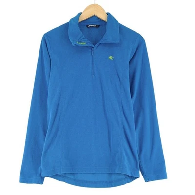 Bergans of Norway Fleece Jacket Alsten Zip Polo Blue Men Yq0 Size S Small - Image 1 of 4