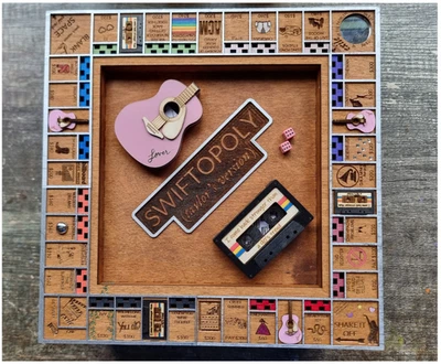 Swiftopoly - TAYLOR SWIFT Monopoly Game with Turntable, Bank & Money Organisers - Image 1 of 4