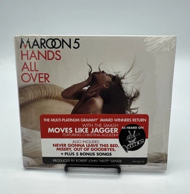 Hands All Over [Digipak] by Maroon 5 (CD, Sep-2010) Discounted NEW Sealed - Imagem 1 de 2