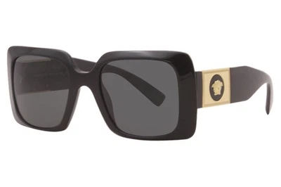 Gafas de sol Versace VE4405 GB1/87 para mujer negras-doradas lentes Medusa/gris oscuro Foto 1 de 4