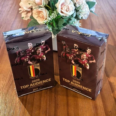 2x Box 2025 DAKA TOP AUDIENCE Belgium football team Sealed Box CHN. - Image 1 of 2