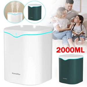 2000ML Air Humidifier - Cool Mist Aroma Diffuser for Office Bedroom Any Room~ - Picture 1 of 26