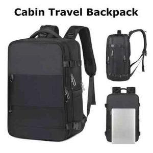 18" Laptop Bag Travel Backpack Capacity Carry on Backpack Lightweight US - Picture 1 of 14